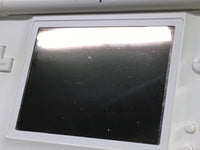 LG2172 Plz Read Item Condi Nintendo DS Lite Crystal White Console Japan