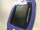 LG2543 Plz Read Item Condi GameBoy Advance Violet Game Boy Console Japan