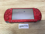 gd4770 Plz Read Item Condi PSP-3000 RADIANT RED SONY PSP Console Japan