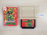 Teenage Mutant Ninja Turtles TMNT 2 BOXED NES Famicom Japan - UE2906