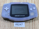 LF8247 With Defects - GameBoy Advance Milky Blue Game Boy Console Japan