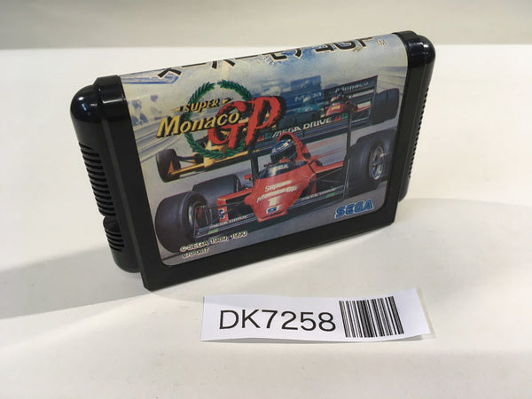 DK7258 Super Monaco GP Mega Drive Genesis Japan