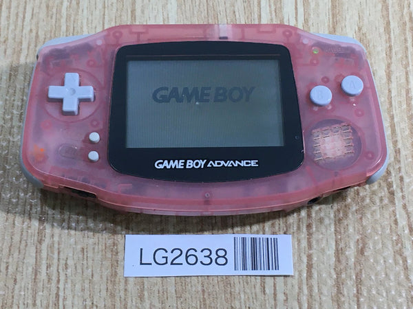 LG2638 Plz Read Item Condi GameBoy Advance Milky Pink Game Boy Console Japan