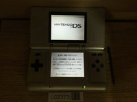 LG2373 Plz Read Item Condi Nintendo DS Platinum Silver Console Japan