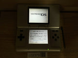 LG2373 Plz Read Item Condi Nintendo DS Platinum Silver Console Japan