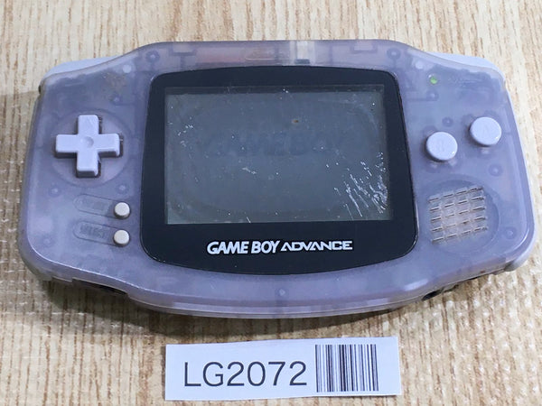 LG2072 Plz Read Item Condi GameBoy Advance Milky Blue Game Boy Console Japan