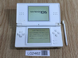 LG2462 Plz Read Item Condi Nintendo DS Lite Crystal White Console Japan