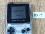 lf3059 Plz Read Item Condi GameBoy Color Clear Game Boy Console Japan