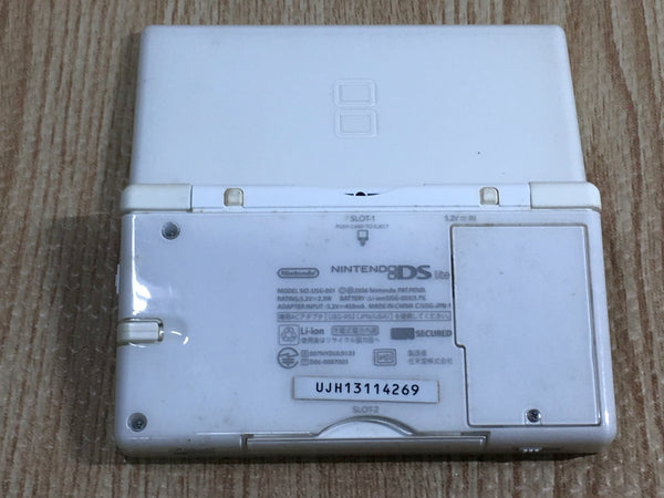 任天堂ds LG2462 Plz Read Item Condi Nintendo DS Lite Crystal White