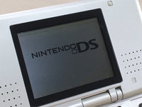 LG2373 Plz Read Item Condi Nintendo DS Platinum Silver Console Japan