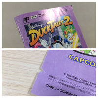 UE4995 Duck Tales 2 BOXED NES Famicom Japan