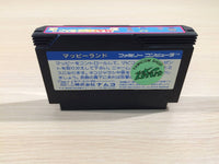 UE4869 Mappy Land BOXED NES Famicom Japan