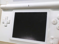 LG2462 Plz Read Item Condi Nintendo DS Lite Crystal White Console Japan