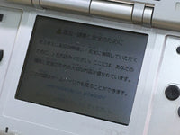 LG2373 Plz Read Item Condi Nintendo DS Platinum Silver Console Japan