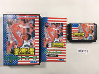 DK4181 David Robinson Basketball BOXED Mega Drive Genesis Japan