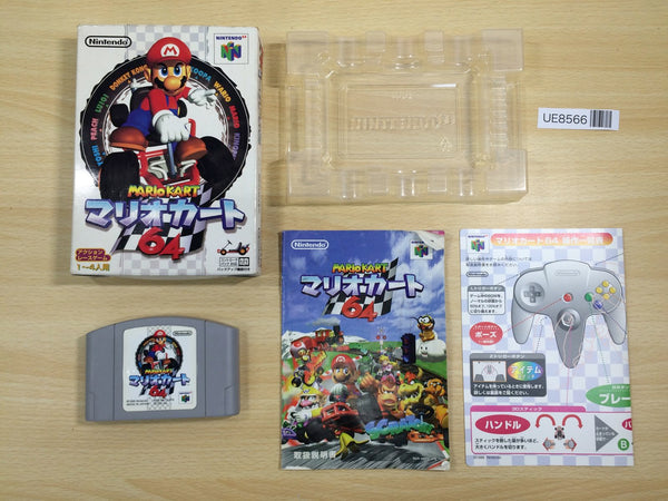 UE8566 Mario Kart 64 BOXED N64 Nintendo 64 Japan