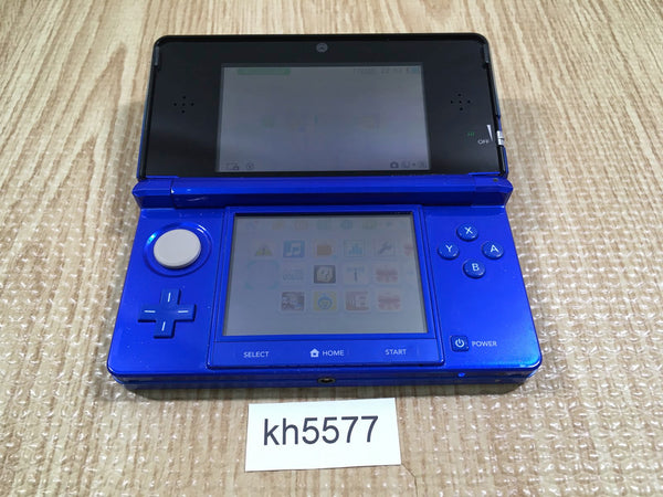 kh5577 Plz Read Item Condi Nintendo 3DS Aqua Blue Console