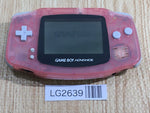 LG2639 Plz Read Item Condi GameBoy Advance Milky Pink Game Boy Console Japan