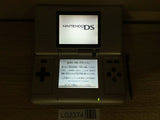 LG2374 Plz Read Item Condi Nintendo DS Platinum Silver Console Japan