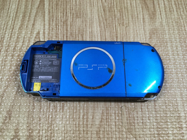 GD6935 With Defects - PSP-3000 VIBRANT BLUE SONY PSP Console Japan