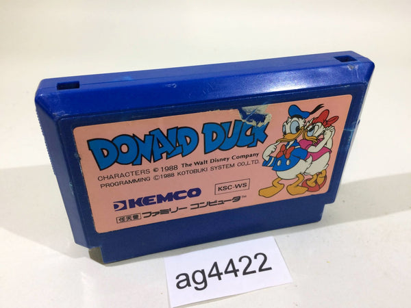 ag4422 Donald Duck NES Famicom Japan