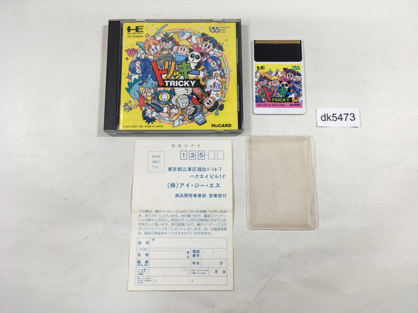 DK5473 Tricky BOXED PC Engine Japan