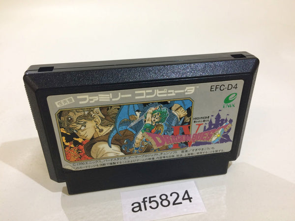 af5824 Dragon Quest IV 4 NES Famicom Japan