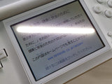 LG2276 Plz Read Item Condi Nintendo DS Lite Crystal White Console Japan