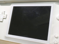 LG2276 Plz Read Item Condi Nintendo DS Lite Crystal White Console Japan