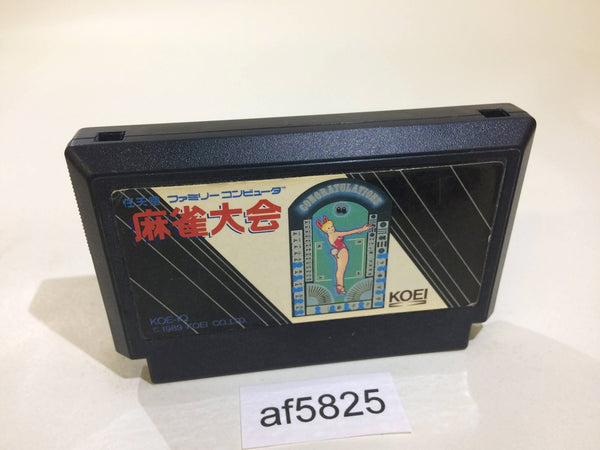 AF5825 Mah Jong Taikai NES Famicom Japan