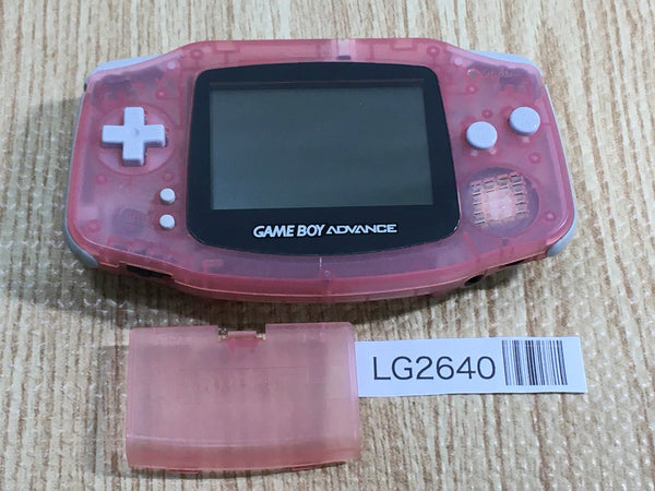 LG2640 Not Working GameBoy Advance Milky Pink Game Boy Console Japan