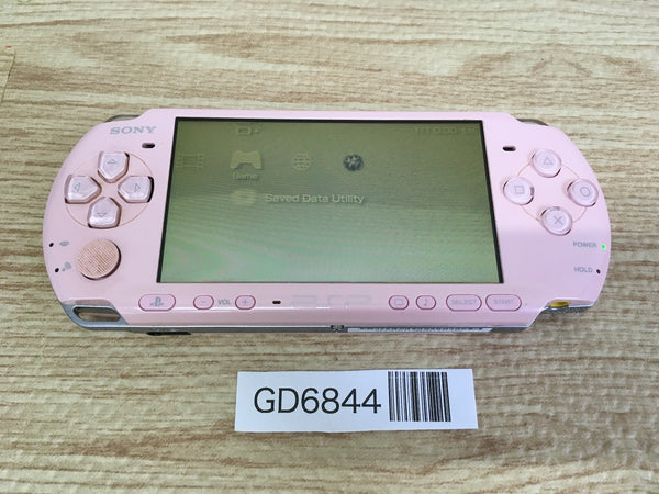 GD6844 Plz Read Item Condi PSP-3000 BLOSSOM PINK SONY PSP