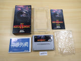 Mortal Kombat 2 II Kyuukyoku Shinken BOXED SNES Super Famicom Japan - UE5574