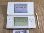 LG2277 Plz Read Item Condi Nintendo DS Lite Crystal White Console Japan