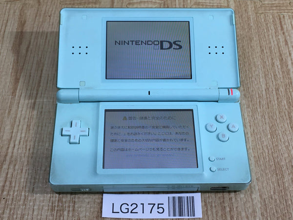 LG2175 Plz Read Item Condi Nintendo DS Lite Ice Blue Console Japan