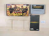 Sargeant Saunders' Combat! BOXED SNES Super Famicom Japan - UE1830