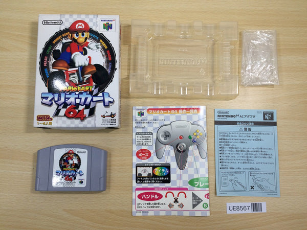UE8567 Mario Kart 64 BOXED N64 Nintendo 64 Japan