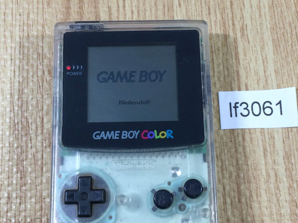 lf3061 Plz Read Item Condi GameBoy Color Clear Game Boy Console Japan
