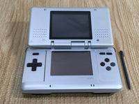 LG2375 Plz Read Item Condi Nintendo DS Platinum Silver Console Japan