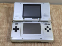 LG1291 Plz Read Item Condi Nintendo DS Platinum Silver Console Japan