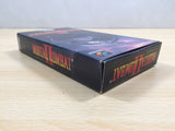 Mortal Kombat 2 II Kyuukyoku Shinken BOXED SNES Super Famicom Japan - UE5574