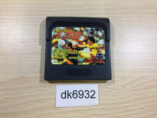 dk6932 Ultimate Soccer Sega Game Gear Japan