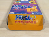 Doraemon 3 Nobita to Toki no Hougyoku BOXED SNES Super Famicom Japan - UE2782