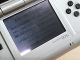LG2375 Plz Read Item Condi Nintendo DS Platinum Silver Console Japan