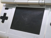 LG2375 Plz Read Item Condi Nintendo DS Platinum Silver Console Japan