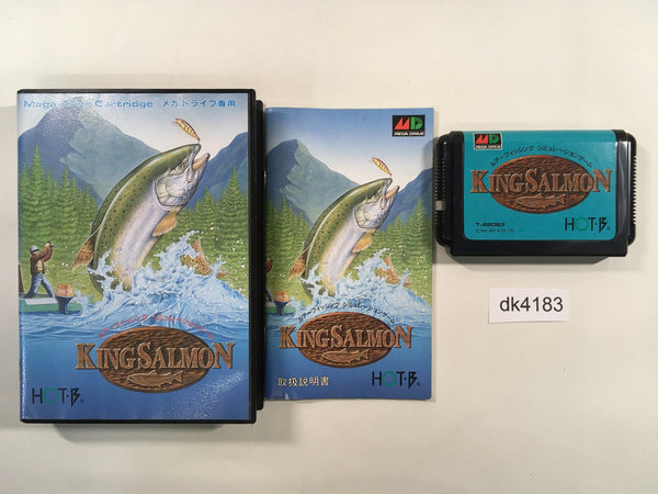 DK4183 King Salmon BOXED Mega Drive Genesis Japan