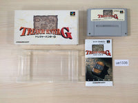 ue1336 Treasure Hunter G BOXED SNES Super Famicom Japan