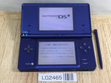 LG2465 Plz Read Item Condi Nintendo DSi DS Metallic Blue Console Japan