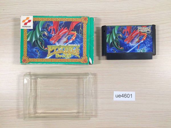 UE4601 Dragon Scroll BOXED NES Famicom Japan