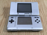 LG2376 Plz Read Item Condi Nintendo DS Platinum Silver Console Japan